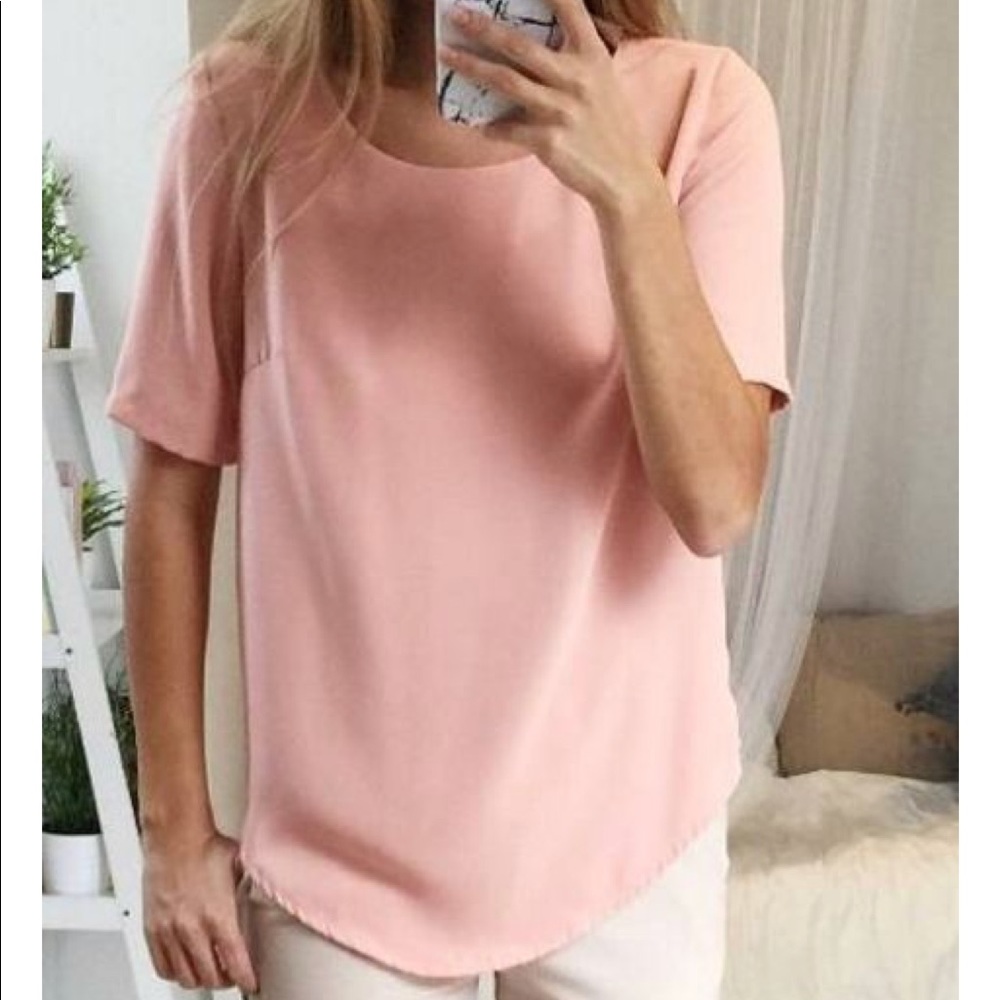 Express Pink Blouse XS